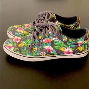 Floral Vans
